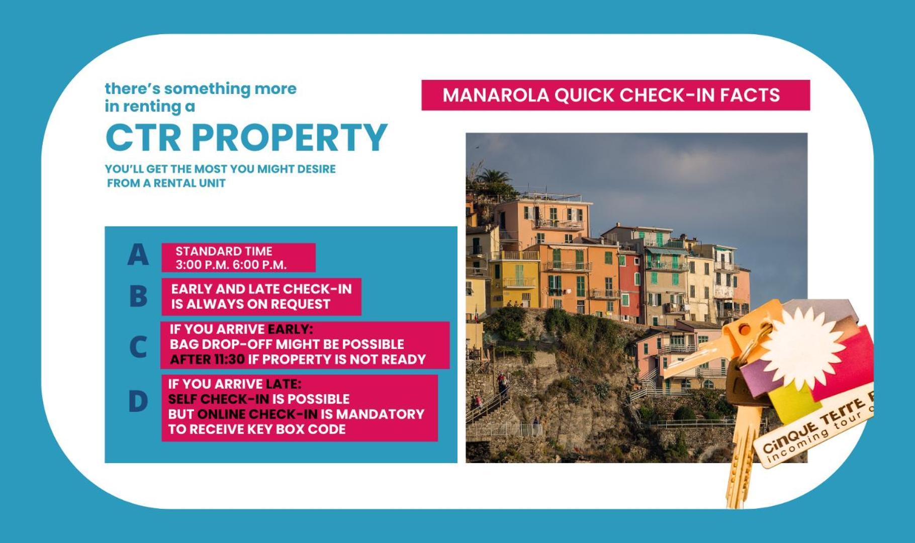 Liersena Sea View Mini Villa With Ac Manarola Kültér fotó